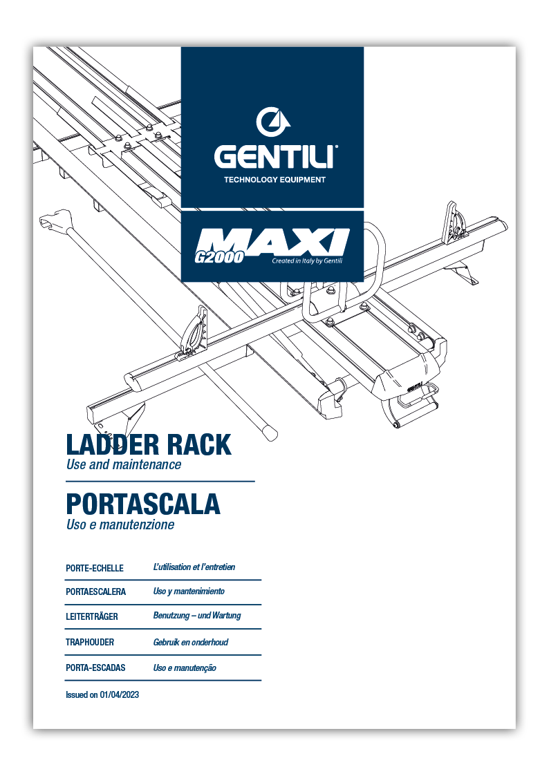 Manuale Uso e manutenzione G2000 MAXI